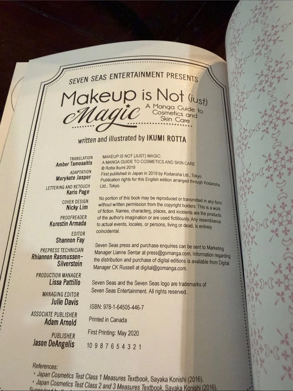 Makeup is Not (just) Magic - Manga Guide to Cosmetics & Skin Care book for teens